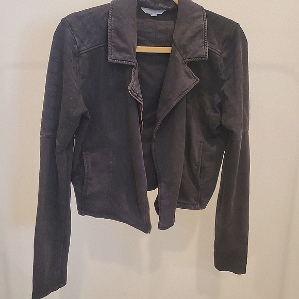 Women's Black Moto Jacket